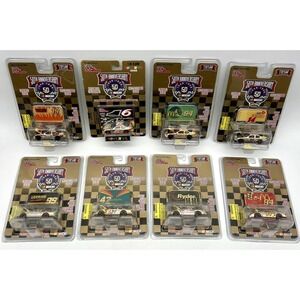 Lot Of 8 Racing Champions Nascar 50th Anniversary Gold‎ 1:64 Scale 1998